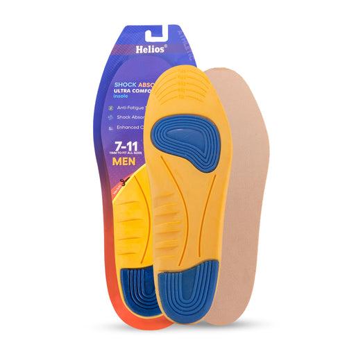 HELIOS TRIPLE LAYER ULTRA COMFORT INSOLES FOR PAIN RELIEF AND SHOCK ABSORPTION