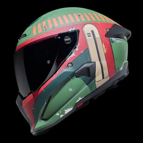 Ruroc Atlas 4.0 Carbon Helmet - Boba Fett