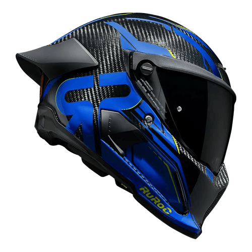 Ruroc Atlas 4.0 Track Helmet - Ice Blue