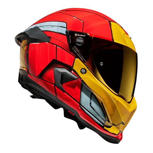 Ruroc Atlas 4.0 Carbon Helmet - Marvel’s Iron Man