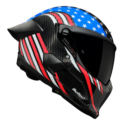 Ruroc Atlas 4.0 Track Helmet - Stars and Stripes