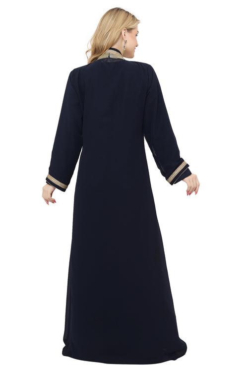 Designer Dubai Kaftan Party Gown For Women