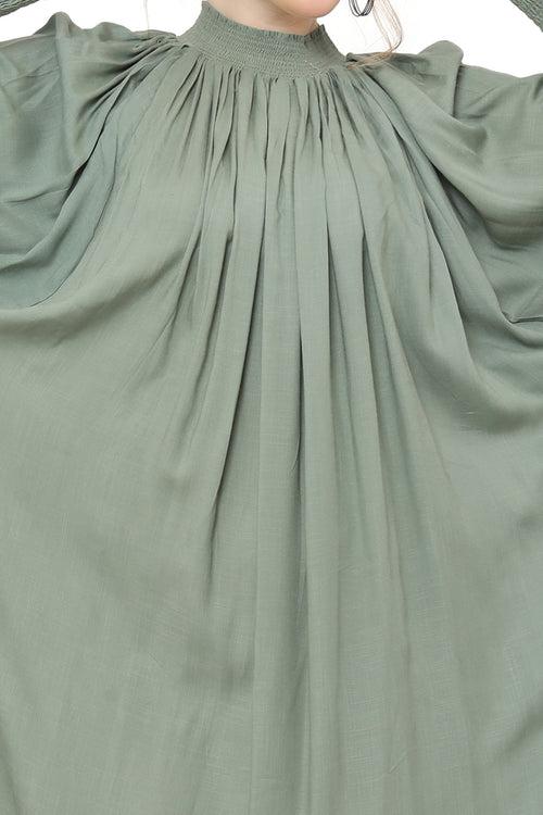 Kaftan Gown Pastel Abaya Dress For Women