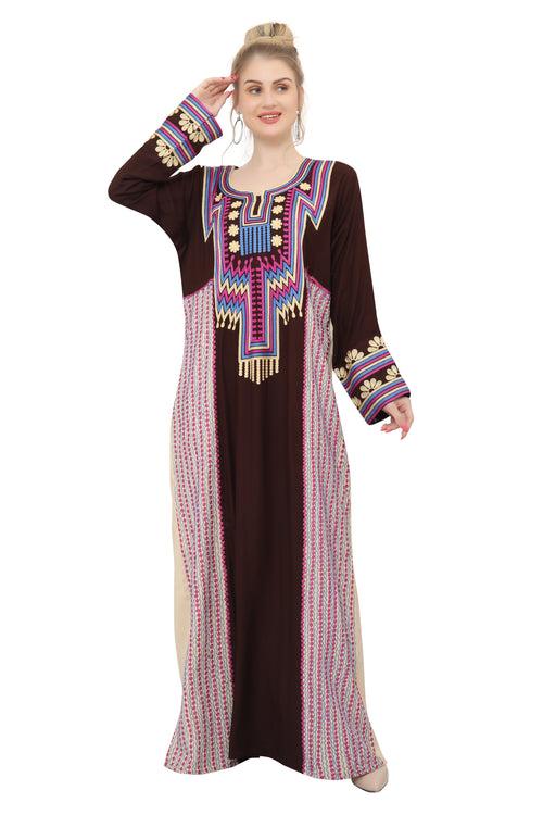 Designer Abaya Caftan Maxi Gown For Women