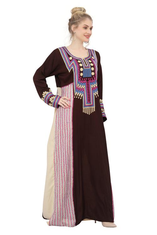 Designer Abaya Caftan Maxi Gown For Women