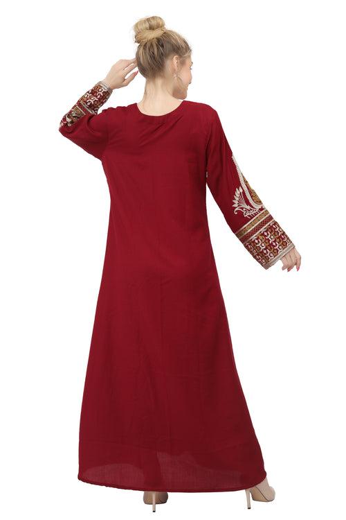 Traditional Kaftan Thobe Henna Party Gown