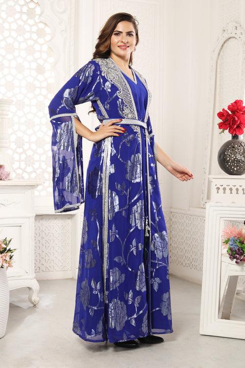 Designer Royal Eid Caftan Wedding Gown