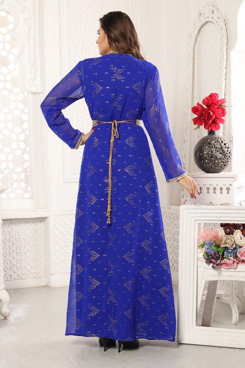 Designer Kaftan Henna Tea Party Maxi Gown