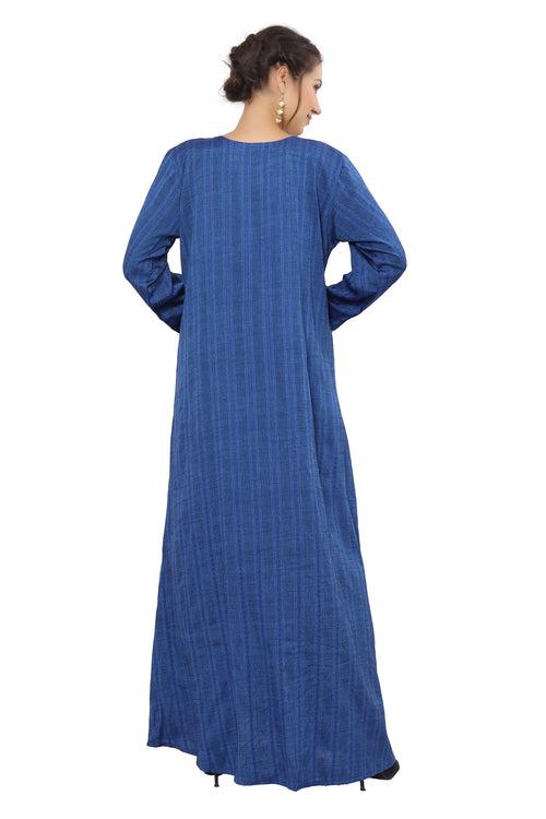 Designer Kaftan Rayon Maxi Gown