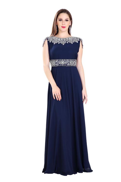 Cocktail Party Dress Arabian Maxi