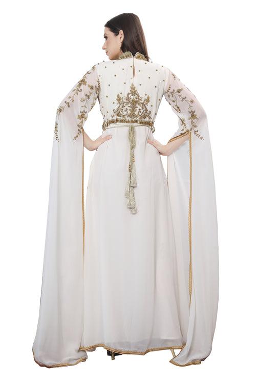 Designer Robe Marriage Embroidery Ball Gown Partywear