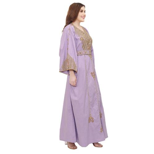 Modern Fancy Abaya Kaftan Tea Party Maxi Gown