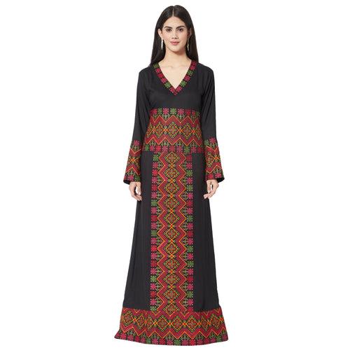 Designer Henna Dress Tea Party Maxi