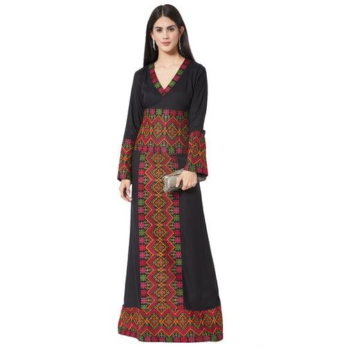 Designer Henna Dress Tea Party Maxi