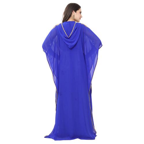 Designer Abaya Caftan Haute Couture Farasha Maxi Dress