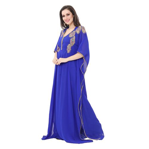 Designer Abaya Caftan Haute Couture Farasha Maxi Dress