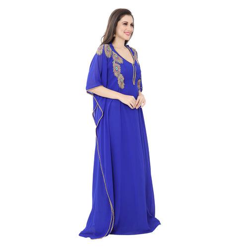 Designer Abaya Caftan Haute Couture Farasha Maxi Dress