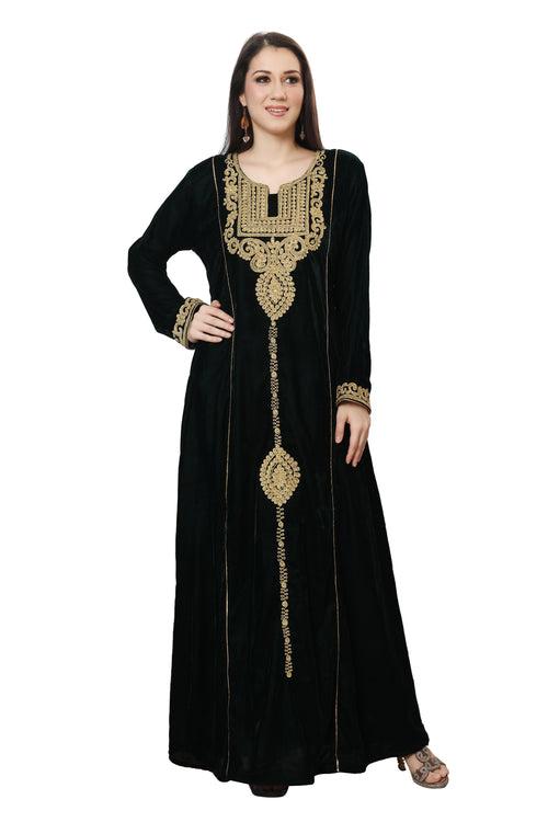 Designer Jalabiya Evening Henna Tea Party Gown