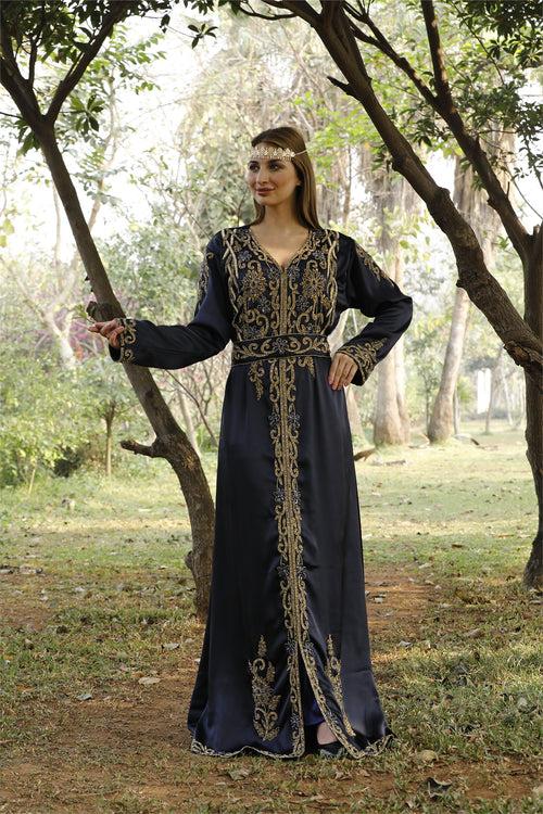 Kaftan Abaya Dress Wedding Gown by Maxim Creation