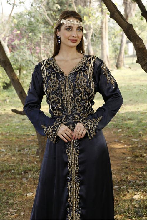 Kaftan Abaya Dress Wedding Gown by Maxim Creation