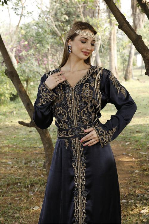 Kaftan Abaya Dress Wedding Gown by Maxim Creation