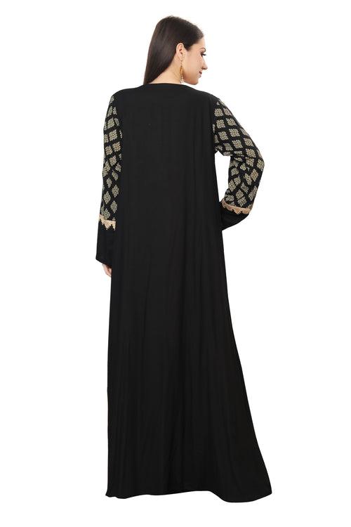 Dubai PartyWear Maxi Dress Jalabiya for Women