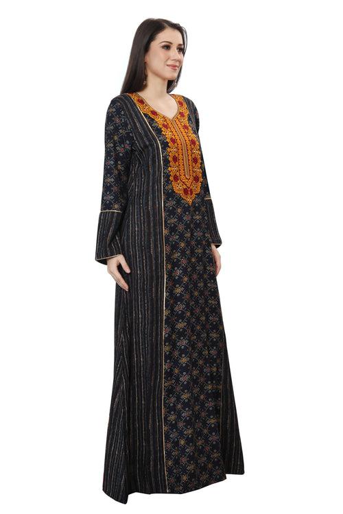 Abaya Kaftan Designer Jalabiya Gown