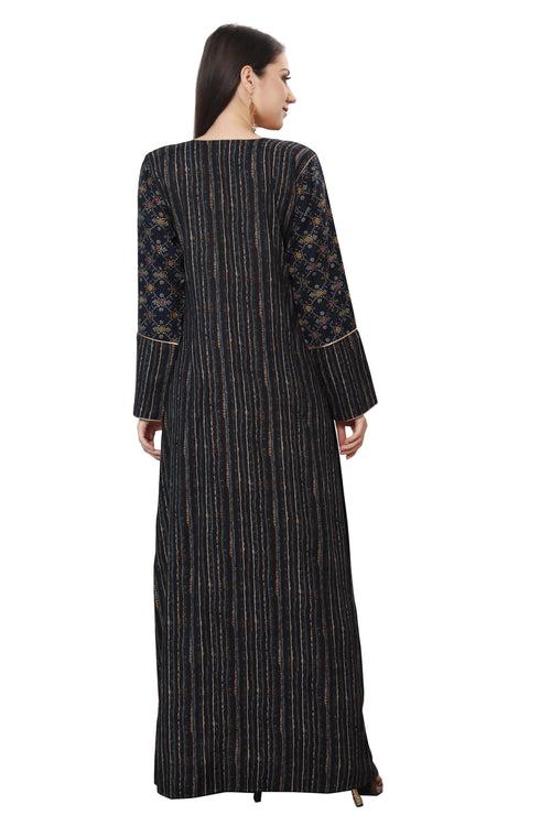 Abaya Kaftan Designer Jalabiya Gown