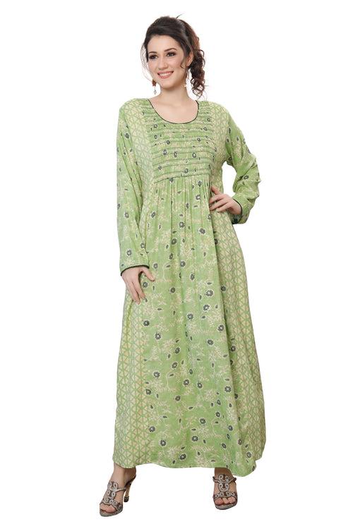 Designer Abaya Caftan Maxi Gown for Women