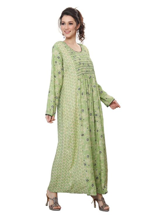 Designer Abaya Caftan Maxi Gown for Women