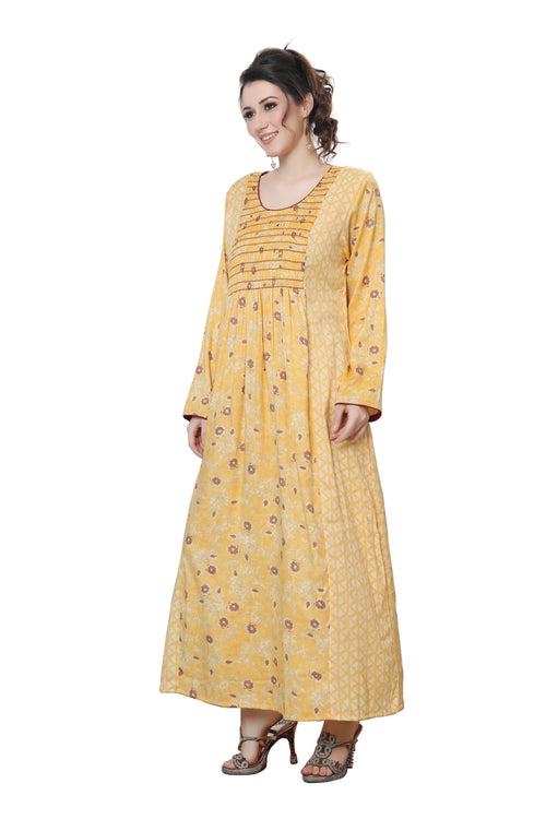 Designer Abaya Caftan Maxi Gown for Women