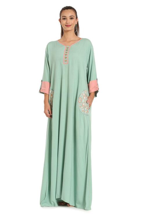 Traditional Maxi Eid Kaftan