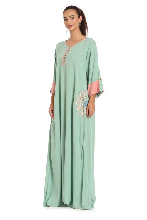 Traditional Maxi Eid Kaftan