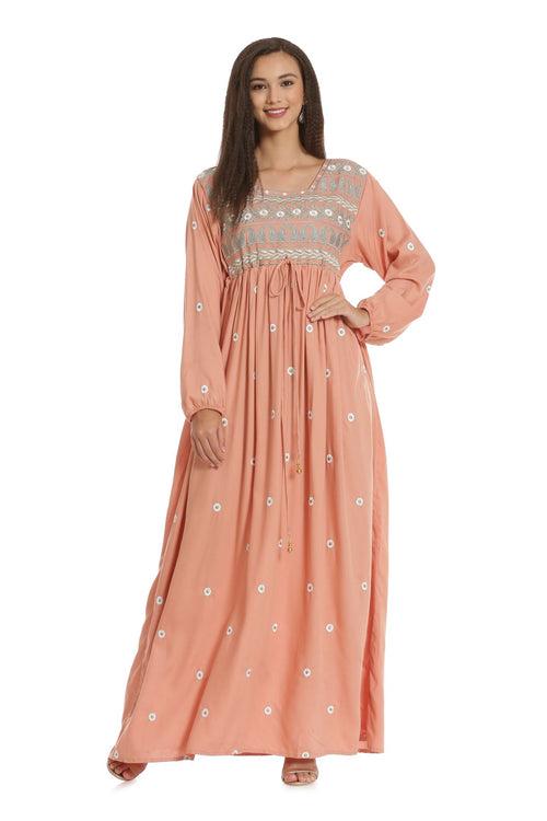 Arabian Casual Maxi Gown