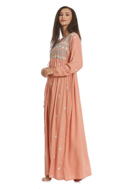 Arabian Casual Maxi Gown