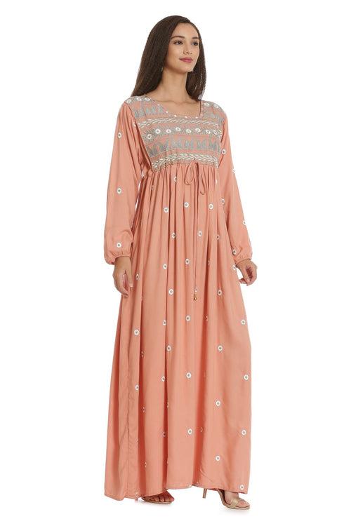 Arabian Casual Maxi Gown