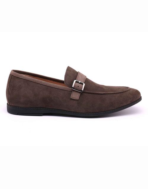 Grey Soft Suede Loafer