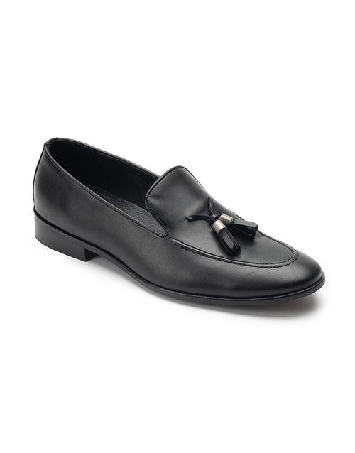 Heel & Buckle London Classic Black Tassel Loafer