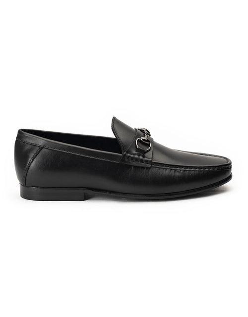 Negro Horse-bit loafers