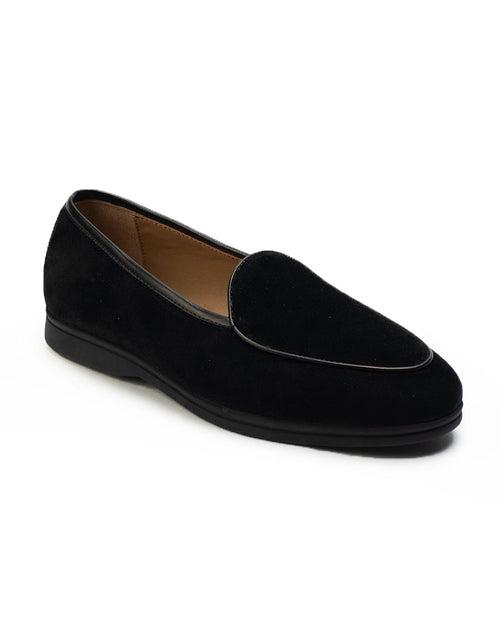 Black Suede venetian Loafers