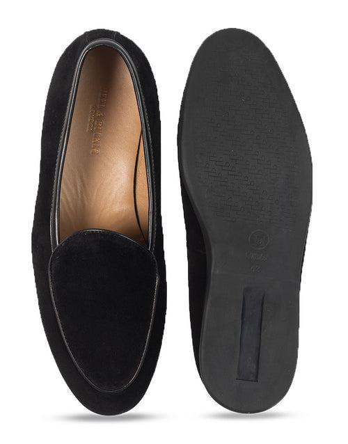 Black Suede venetian Loafers