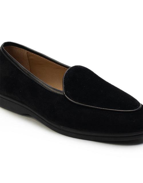 Black Suede venetian Loafers