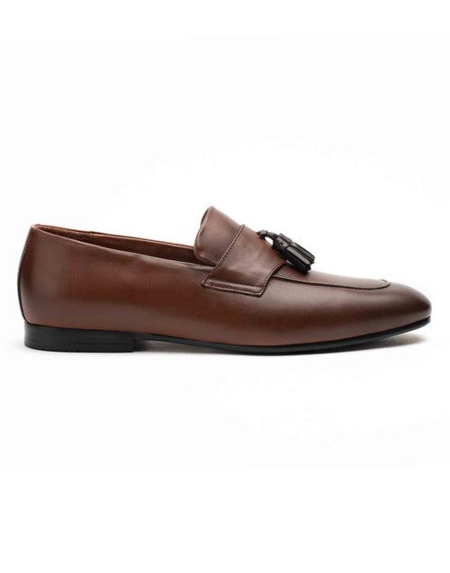 Crest Tanned Tassel Loafers