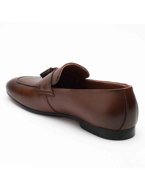 Crest Tanned Tassel Loafers