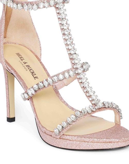 Rose Gold Shimmery Heels