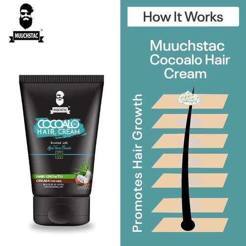 Muuchstac Cocoalo Hair Cream (Pack of 2, 80g each)