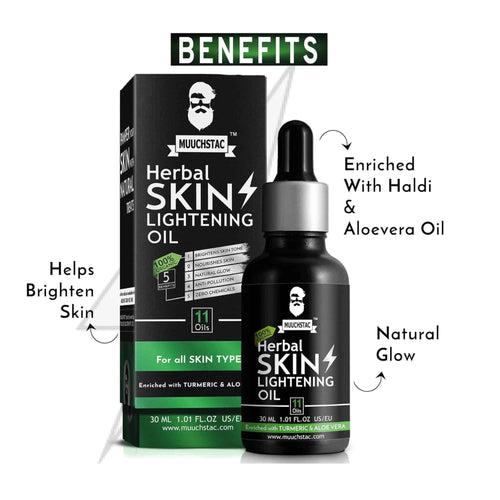 Muuchstac Herbal Skin Lightening Oil + Sea Breeze Foam Face Wash