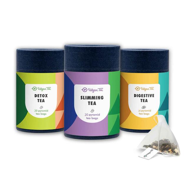 Head-to-Toe Wellness Tea Pack - 60 Pyramid Tea Bags