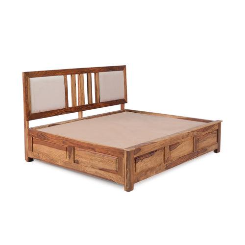 Evelyn Sheesham Wood Bed