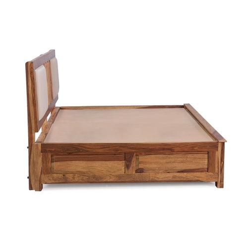 Evelyn Sheesham Wood Bed